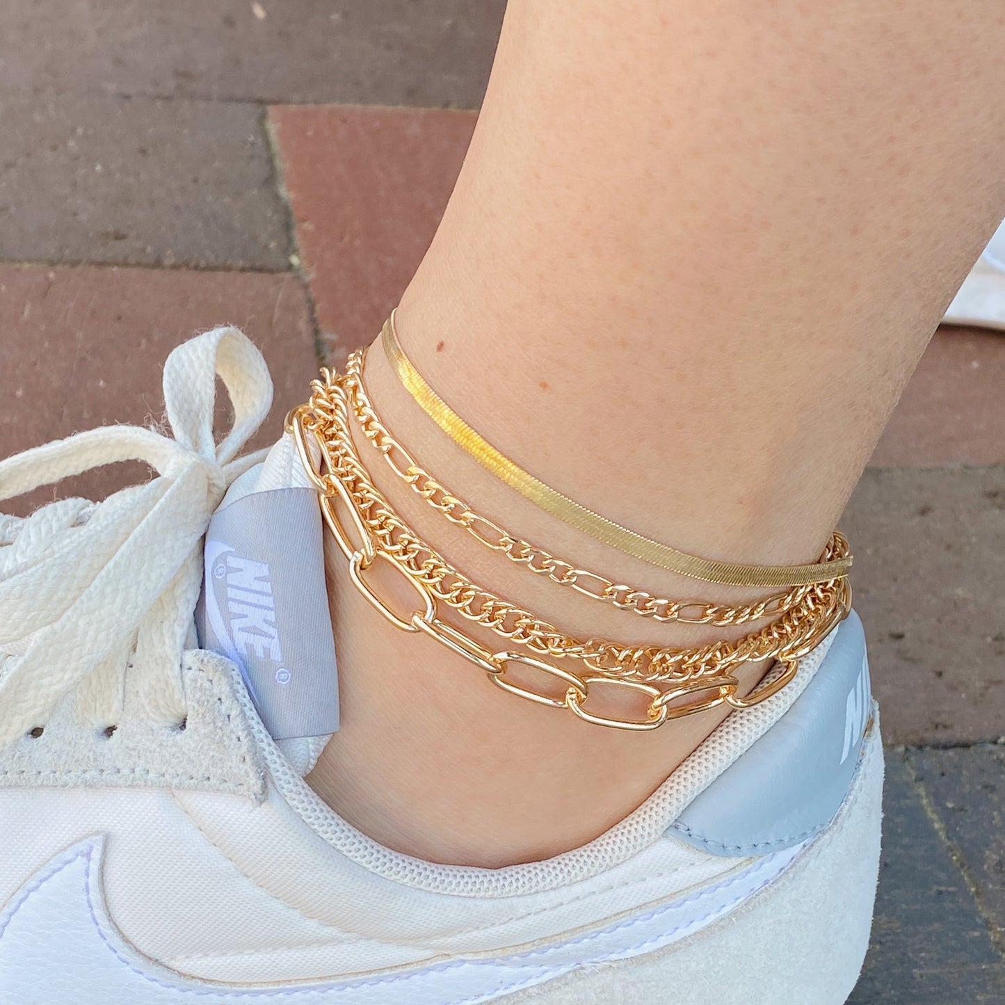 Chain Anklet Set