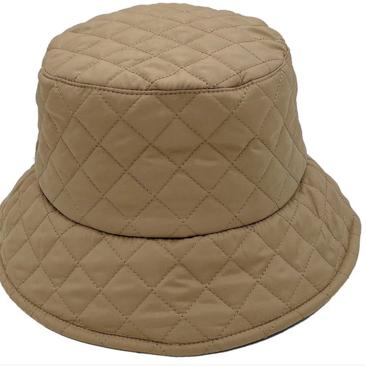 Fall in London Quilted Bucket Hat