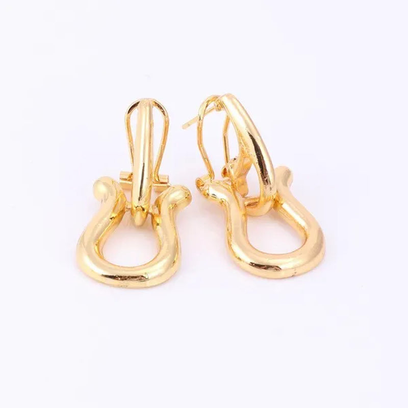 Fashion African Jewelry Sets Brand Dubai Gold Bridal Accessories Nigerian Wedding Necklace Earring Ring Jewelry Sets